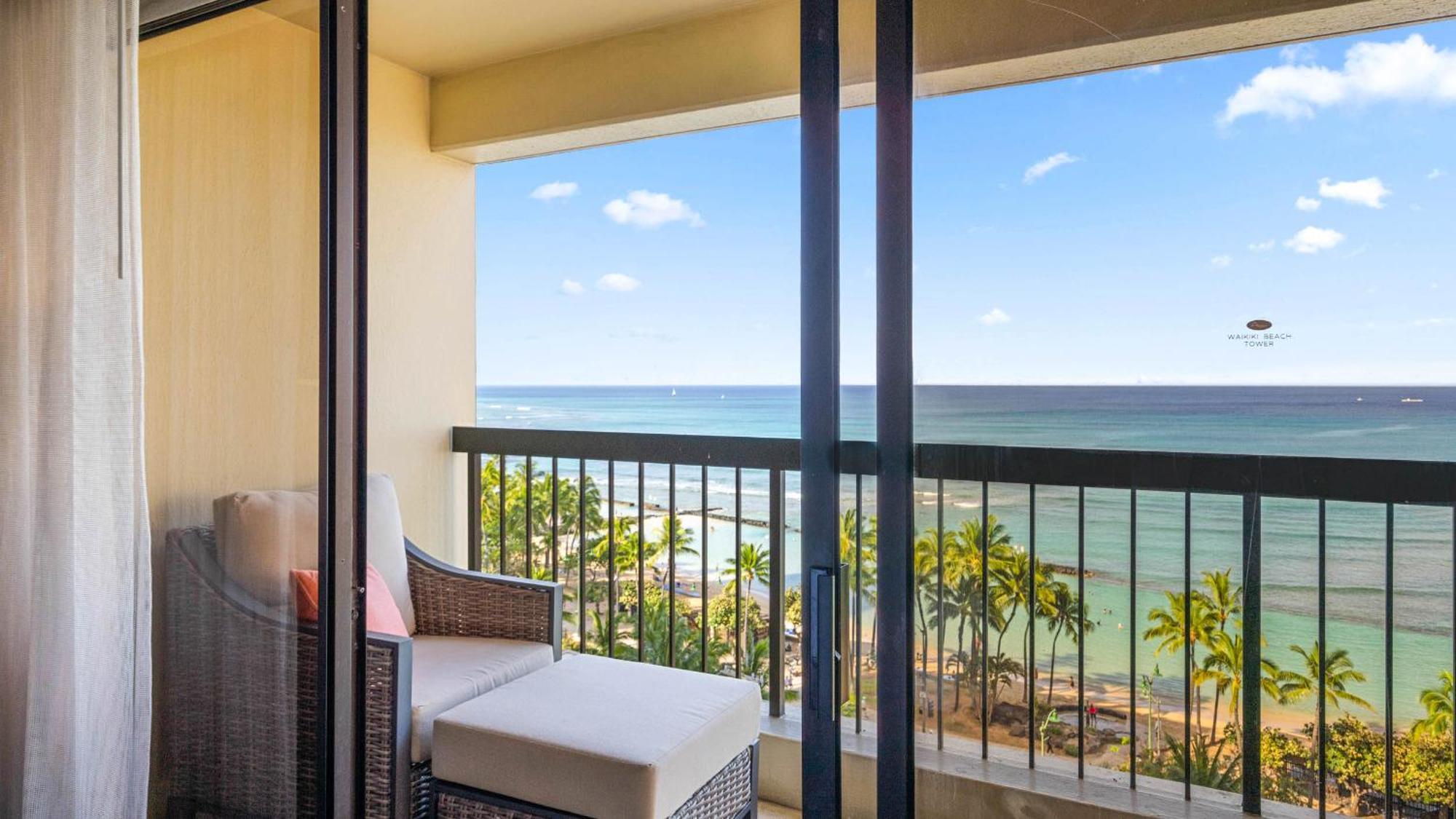 Luxury Oceanfront 2 Bedroom Apartment At Waikiki Beach Tower Honolulu Exterior photo