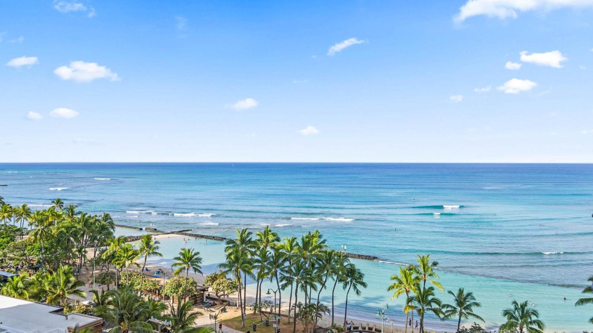 Luxury Oceanfront 2 Bedroom Apartment At Waikiki Beach Tower Honolulu Exterior photo